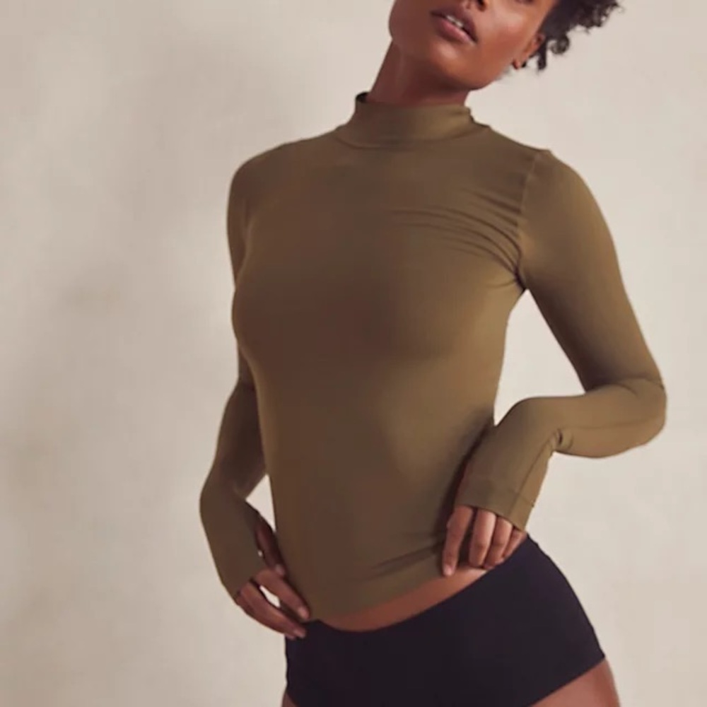 Free People Rocky Seamless Turtleneck NWT